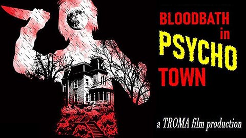 BLOODBATH IN PSYCHO TOWN 1989 Low Budget Terror Thriller Based on True Story FULL MOVIE Enhanced VHS