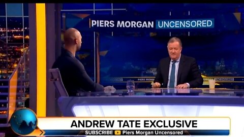 Piers Morgan questions Andrew Tate about depression