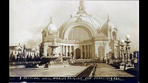 1915 WORLDS FAIR MYSTERY BUILDINGS DEMOLISHED