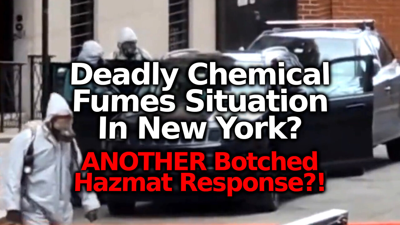 Deadly Hazardous Materials? Hazmat Team Unleashes Toxic Chemical Fumes On New York City Residents