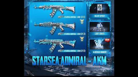Bgmi starsea admiral akm daily 12 UC spin