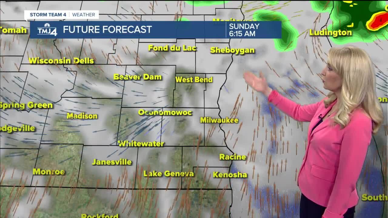 Storms return Sunday