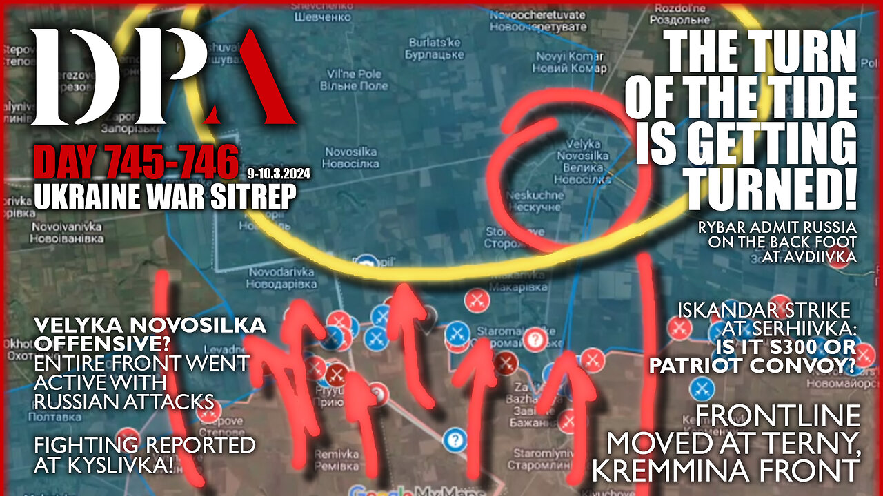 [ FULL SITREP ] RUSSIA PROGRESS AT TERNY; Ukraine double down on Avdiivka, turning the turn of tide