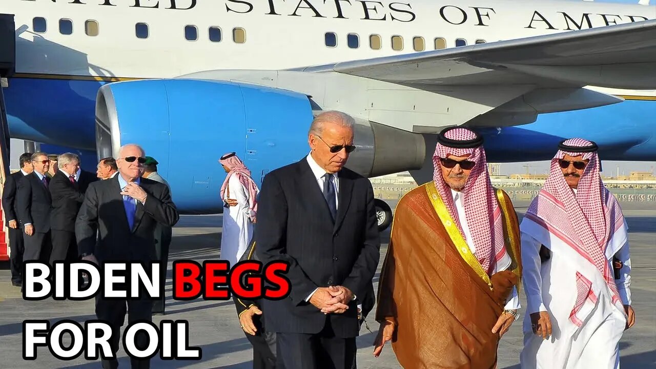 Joe Biden's Pathetic BEG for Oil!