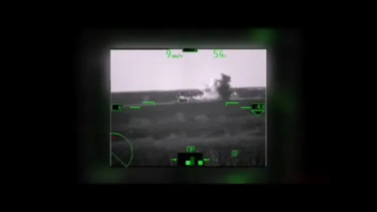 Destruction Of Ukrainian Armored Vehicle