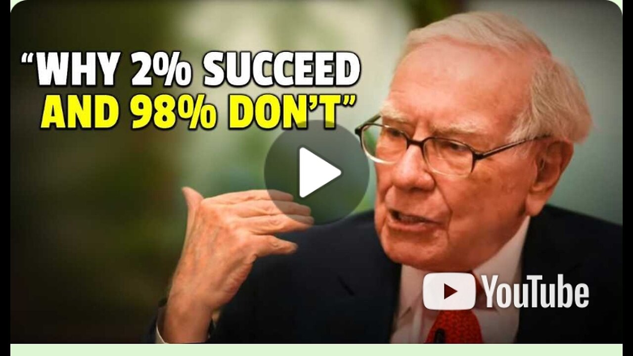 Warren Buffett Leaves The Audience SPEECHLESS | One of the Most Inspiring Speeches Ever