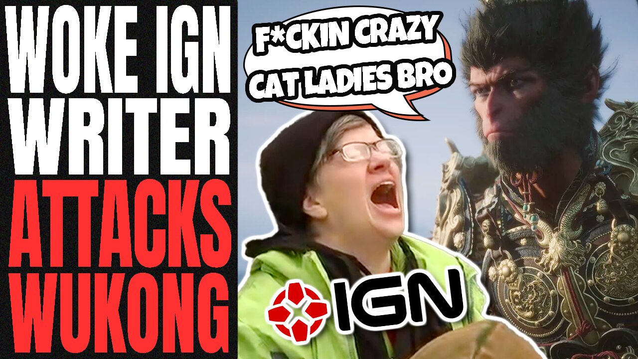 Black Myth Wukong Causes WOKE MELT DOWN | IGN Writer GOES INSANE Over MASSIVE MONKEY SUCCESS