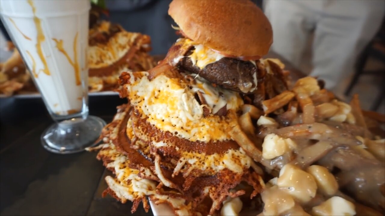 INSANE BURGER CHALLENGE!!!