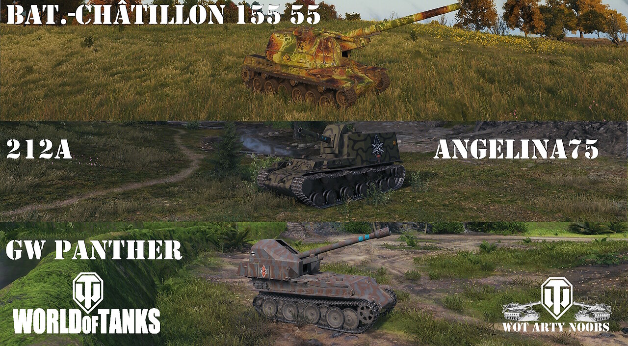 GW Panther & 212a & Bat.-Châtillon 155 55 - angelina75