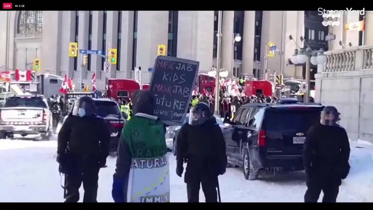 HAPPENING NOW IN OTTAWA | THE STAND OFF!