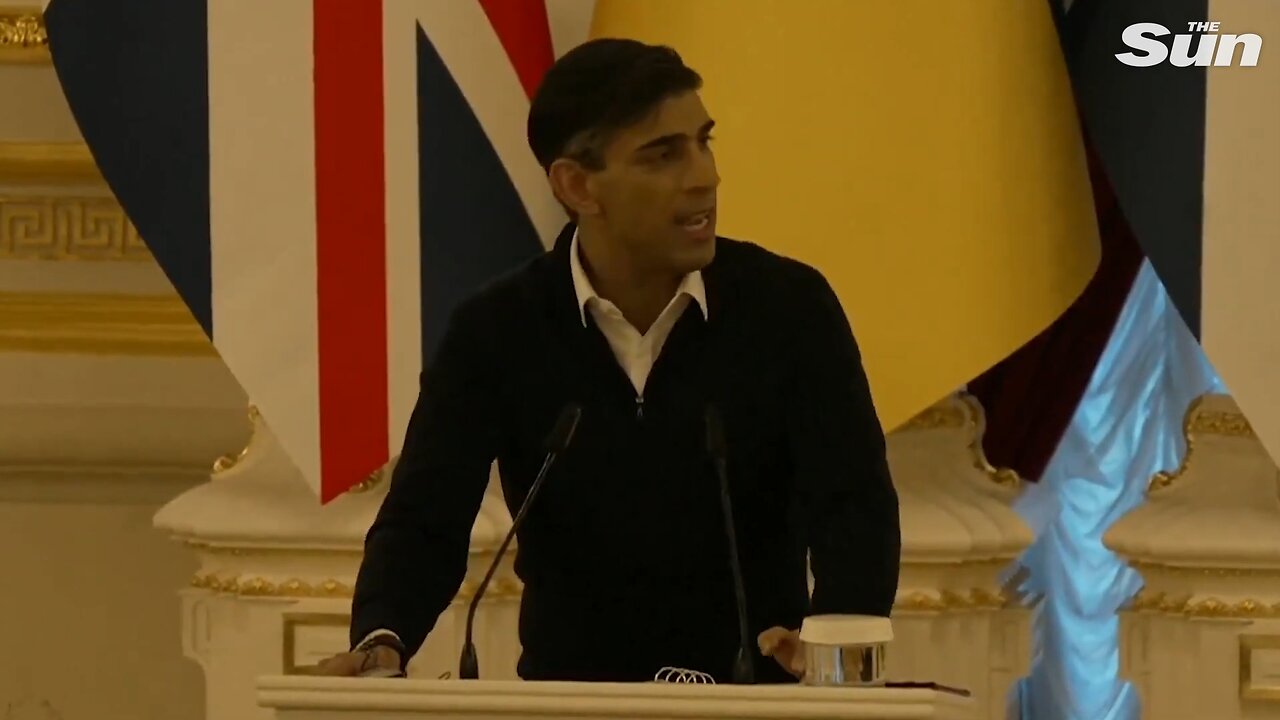 'We must do more' - Rishi Sunak pledges biggest package of defence aid to Ukraine