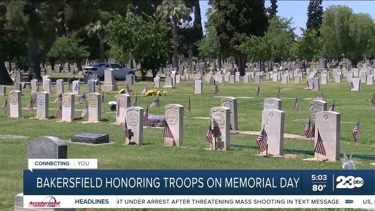 Bakersfield honoring troops on Memorial Day