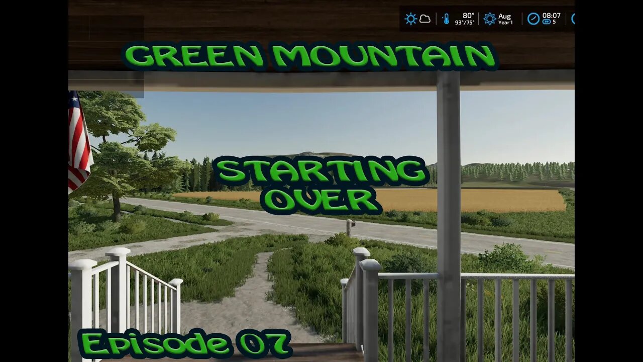 FS22 - Green Mountain - Ep 07 - Starting over