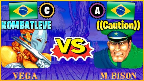 Street Fighter II': Champion Edition (KOMBATLEVE Vs. ((Caution))) [Brazil Vs. Brazil]