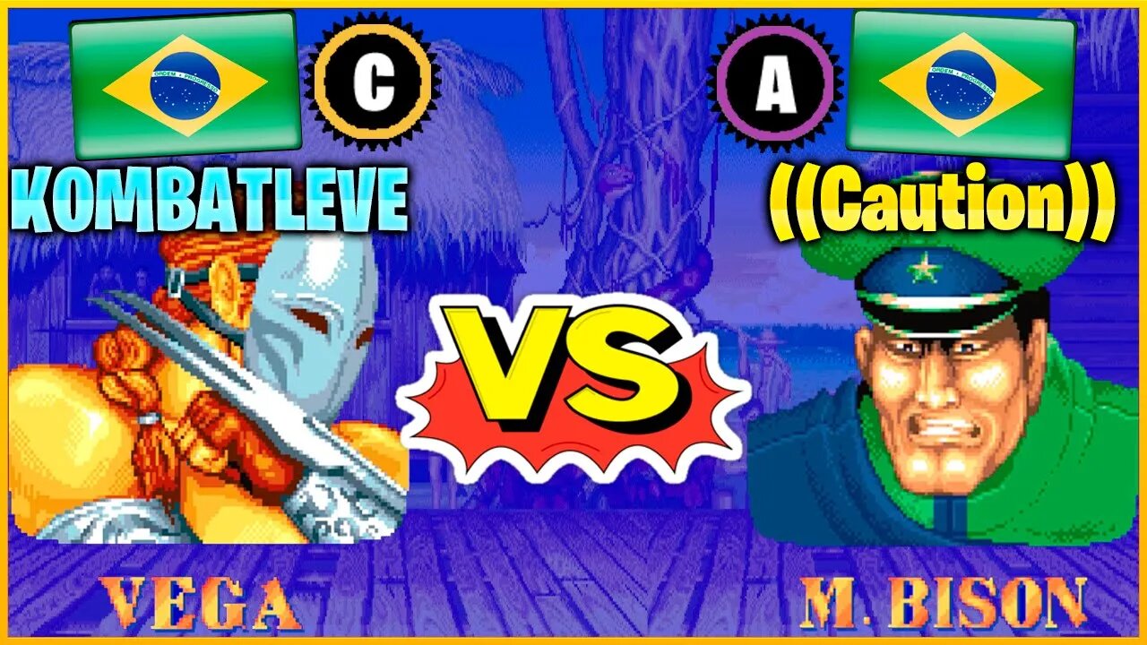 Street Fighter II': Champion Edition (KOMBATLEVE Vs. ((Caution))) [Brazil Vs. Brazil]