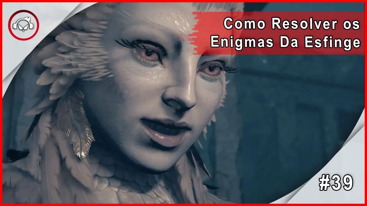 Assassins Creed Odyssey, Como Resolver os Enigmas da Esfinge #39 - Portugues PT-BR