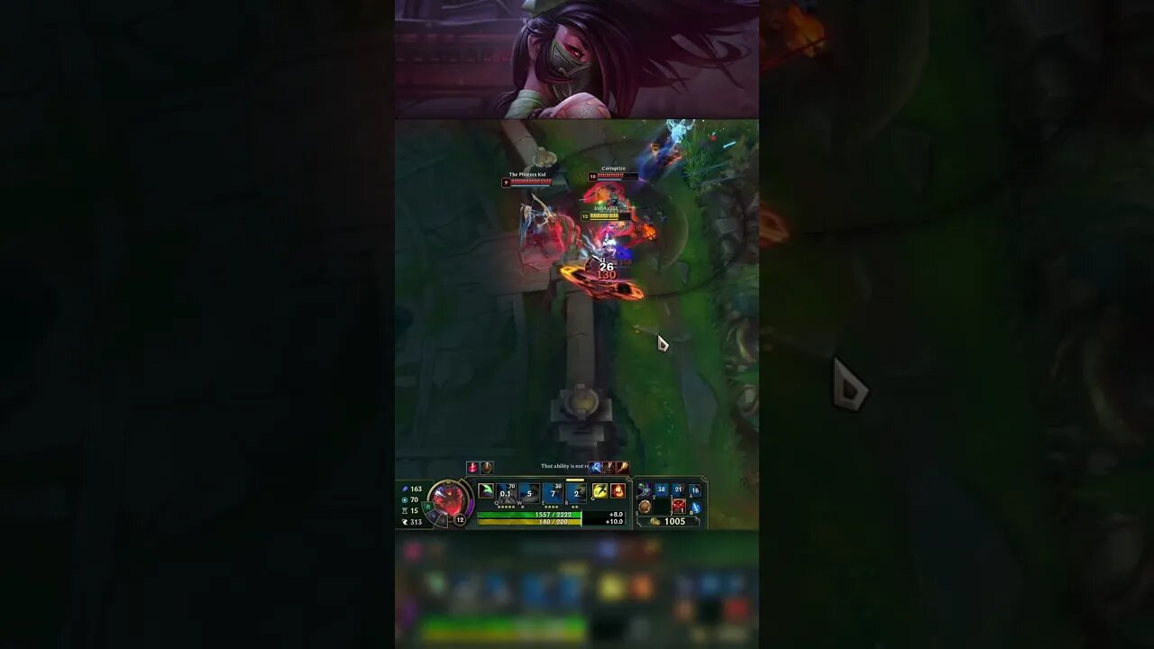 WHY in the WORLD did I say this?? #shorts #akali #leagueoflegends