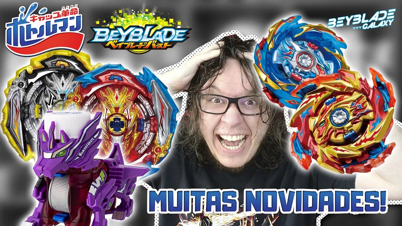 Boas notícias, BOTTLEMAN e BEYBLADE BURST!