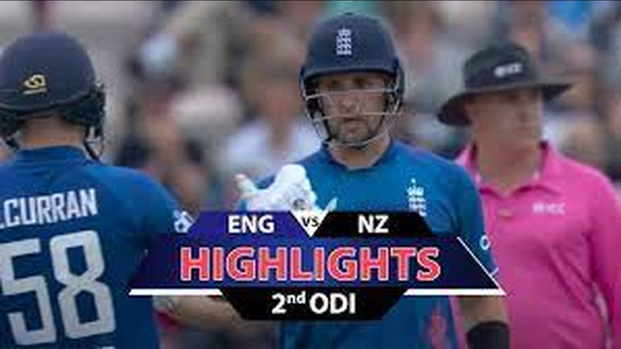 2nd ODI | Highlights | New Zealand Tour Of England | 10th September 2023