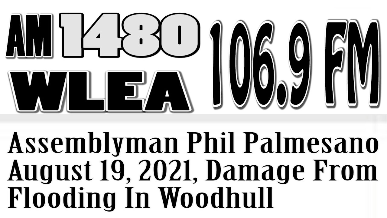 Assemblyman Phil Palmesano, August 19, 2021, Flood Damage In Woodhull