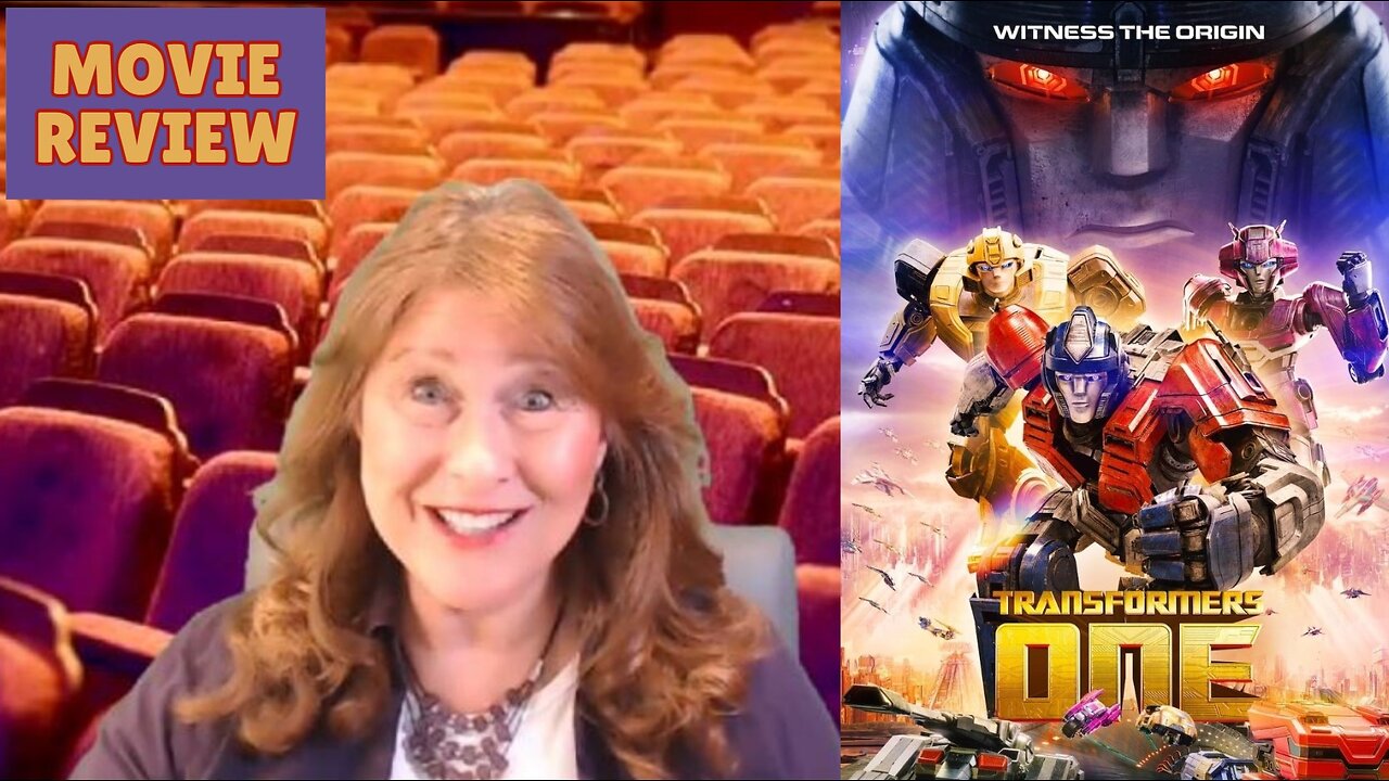 Transformers One movie review by Movie Review Mom!