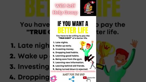 🔥If you want a better life🔥#shorts🔥#wildselfhelpgroup🔥27 June 2022🔥