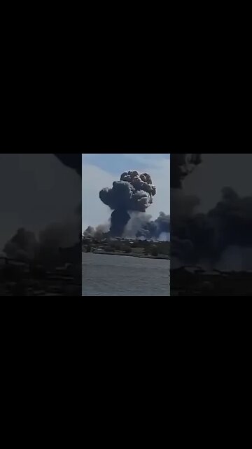 🔝🔝🔝 Вибухи у Криму. То була авіабаза рашистів.