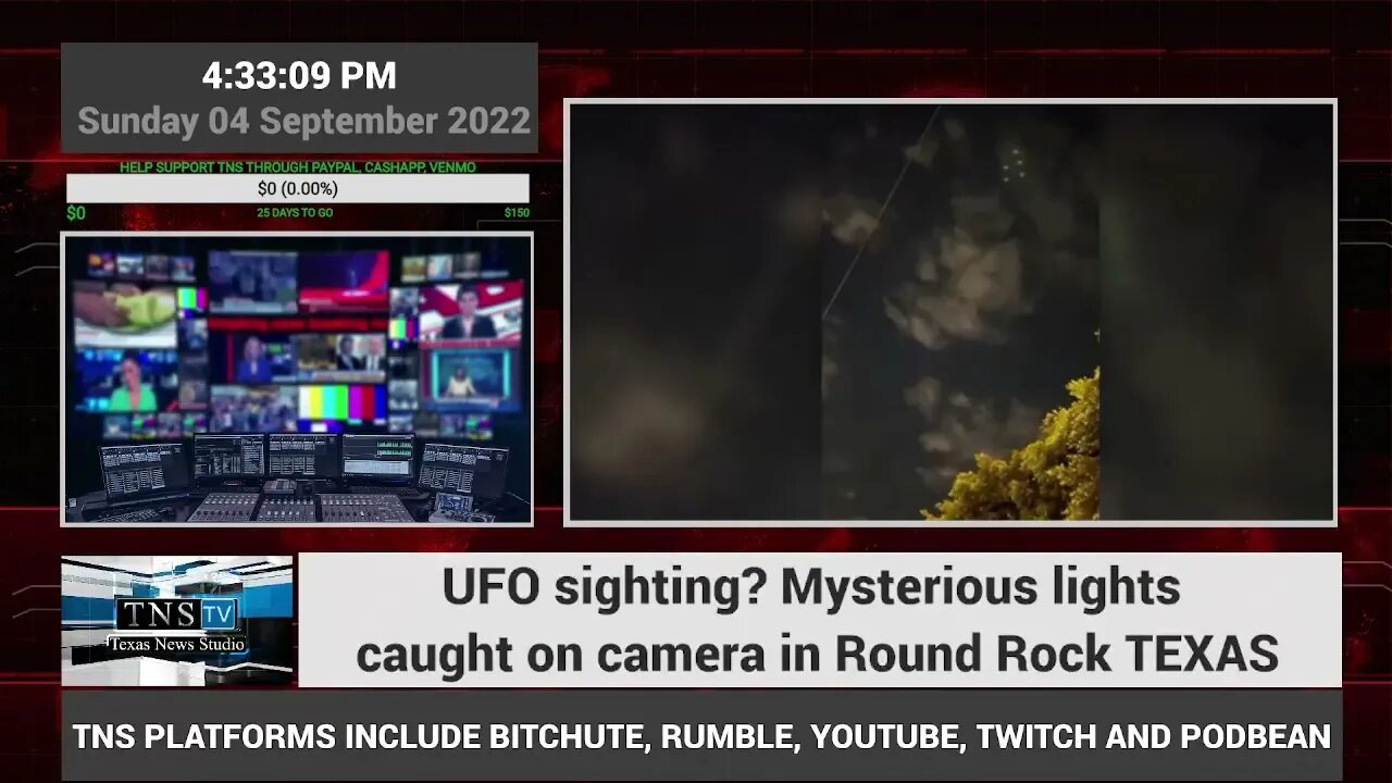 UFO sighting? Mysterious lights caught on camera in Round Rock TEXAS