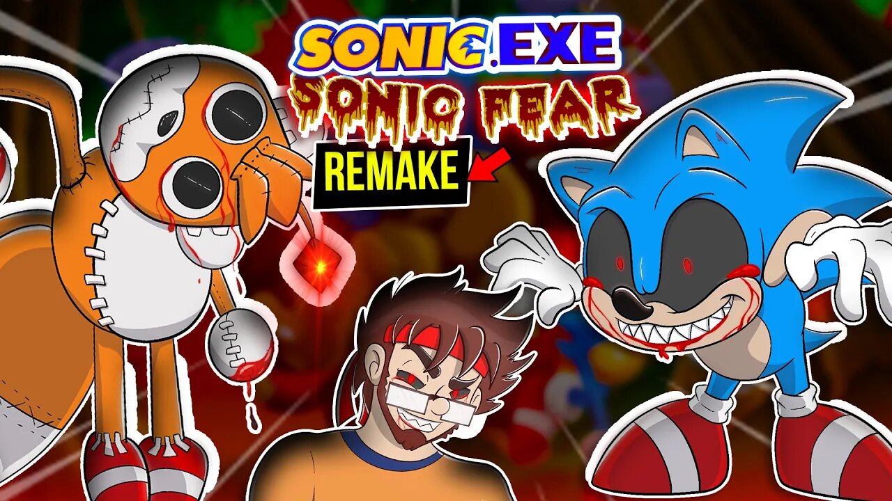 O ATAQUE de TAILS DOLL | Sonic Fear Tails Doll The Murderer
