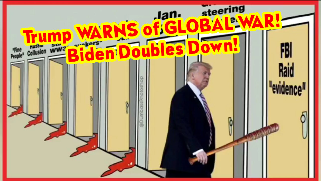 Trump WARNS of GLOBAL WAR! Biden Doubles Down!