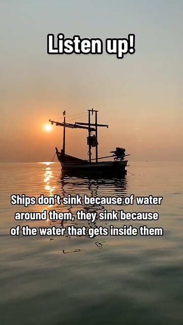 Why Ships don’t sink?