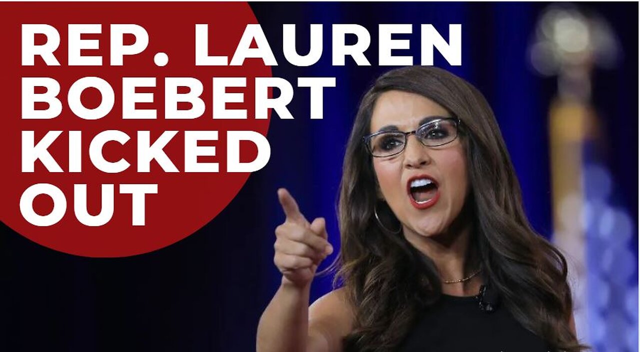 Lauren-Boerbert kicked out of denver theater after causing a disturbance #congress