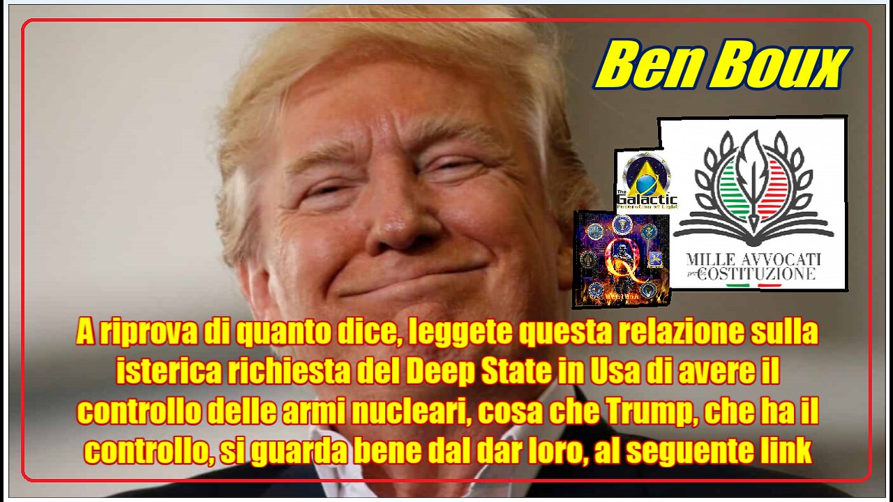 Ben Boux. Trump, che ha il controllo, si guarda bene dal dar loro, al seguente link.