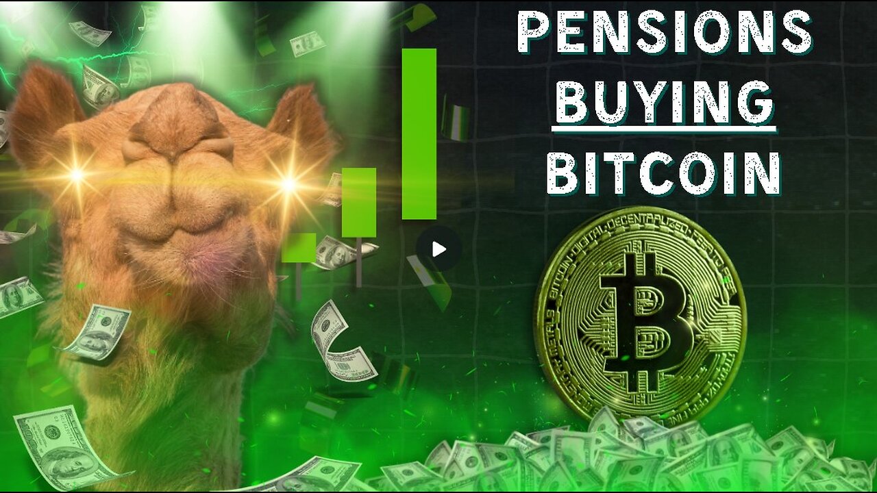 Pension Funds are BUYING BITCOIN !!