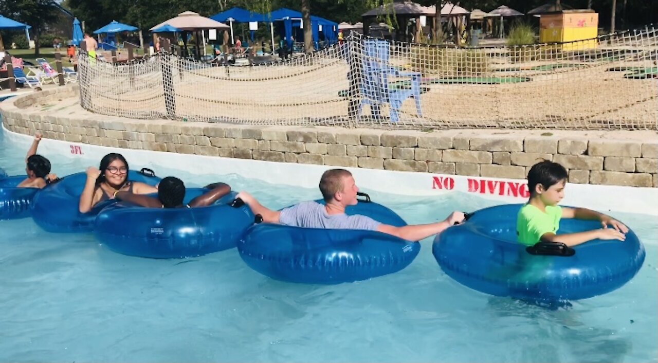 Lazy Train at Hawaiian Falls Waco Tx