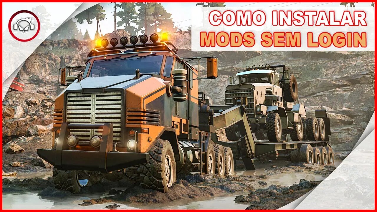 SnowRunner, Como Instalar Mods Sem Login, Gameplay PT BR