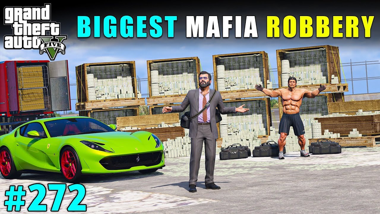 THE BIGGEST MAFIA HOUSE ROBBERY EVER | GTA V GAMEPLAY | GTA 5 || gaming || GTA 5 gaming