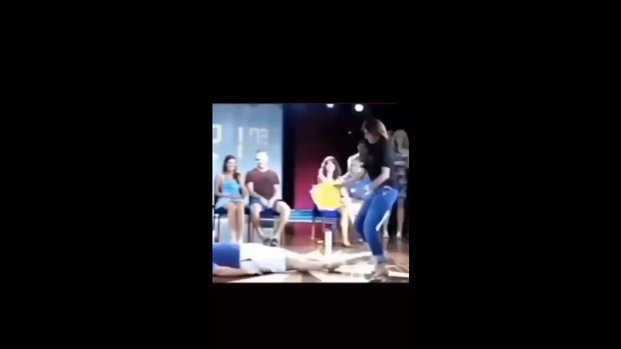 Balloon Prank Gone Wrong: when a women pops a surprise on her friend pants