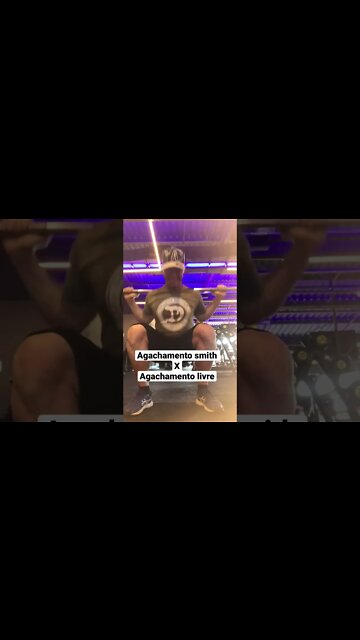 Agachamento smith x agachamento livre: qual é a diferença? #shorts