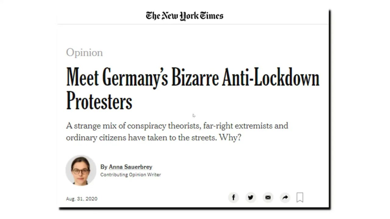 NY Times : “Extreme Right Wing” Robert Kennedy Jr