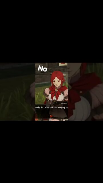 Every NO Said...😲 #fireemblemwarriorsthreehopes #fireemblemwarriors #fireemblem