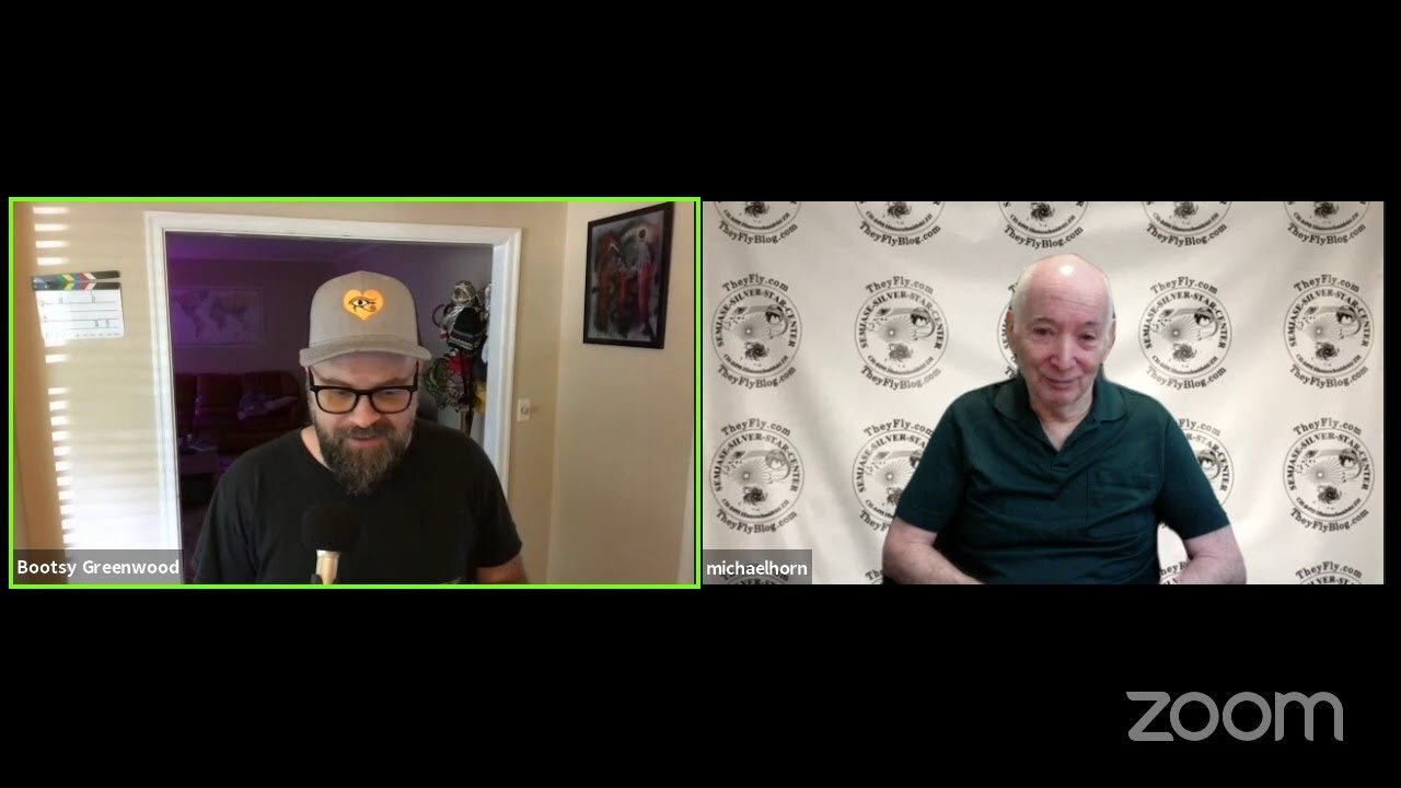 Bootsy Greencast #059 w/ Michael Horn UFO's : Live Podcast