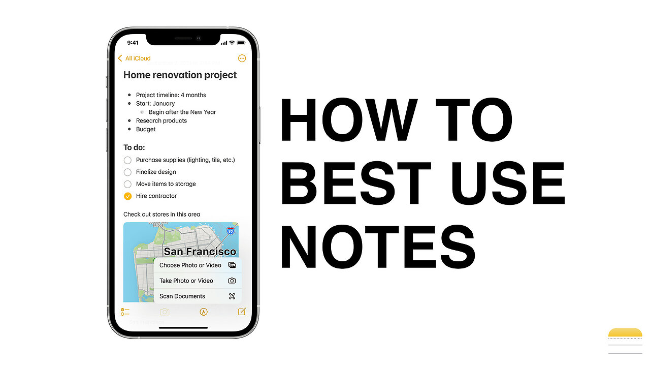 Apple Notes Tips and Tricks!