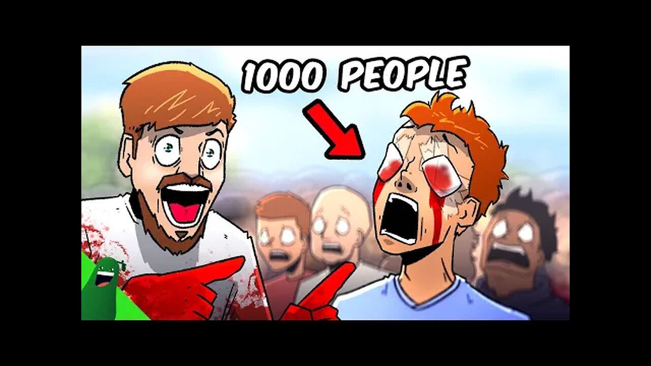 Mr Beast Blinds 1,000 People