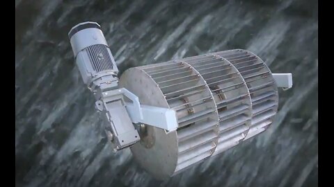 BEW Lamella Turbine MEGA SYSTEM FOR RIVER