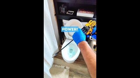 ⚡️ Quick Wins for Small Homes 🏡: Power Clean Toilet 🚽✨