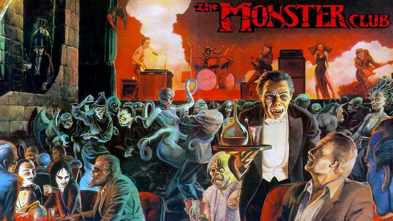 THE MONSTER CLUB 1981 Humorous Horror Anthology of Three Tales of Terror FULL MOVIE HD & W/S