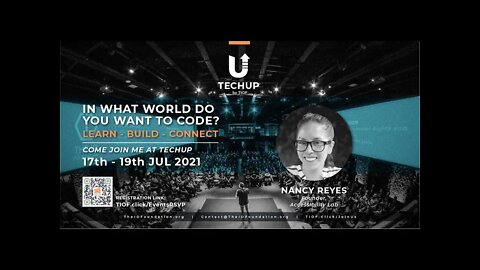 TechUp 07-2021 - Accessibility & Inclusion as HR for people with disabilities and all users.