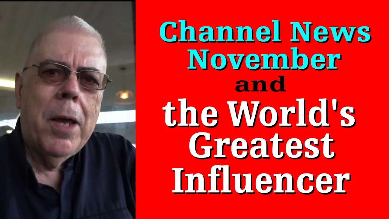 Who is the World's Greatest Influencer?? ... (Commentary)