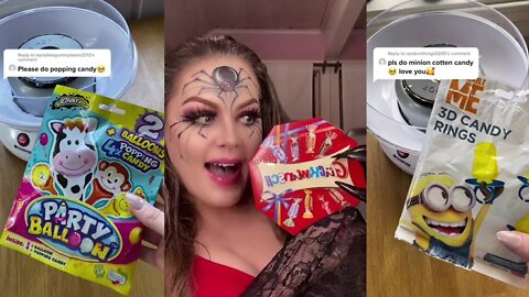 Tasting Candy🍬 | 🍭Making Cotton Candy 🍬 😋 | asmr eating & Relaxing sounds #6